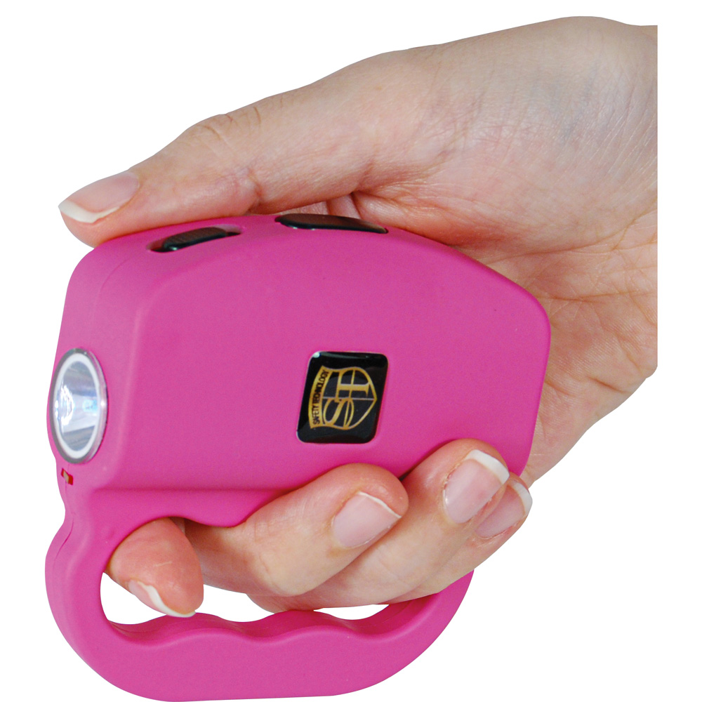 75 Million volt Talon Stun Gun and Flashlight Pink view 8